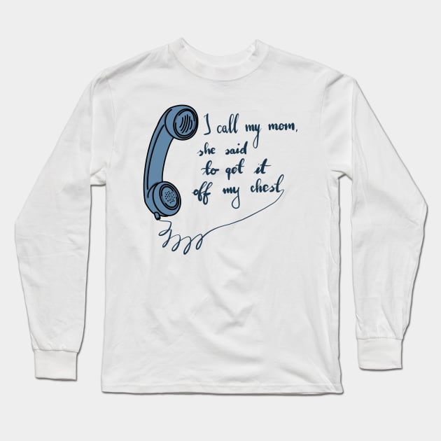 Now that we dont talk Long Sleeve T-Shirt by million.colours